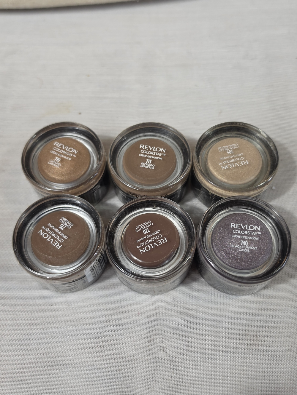 Brand New Revlon ColorStay Creme Eye Shadow Lot 6